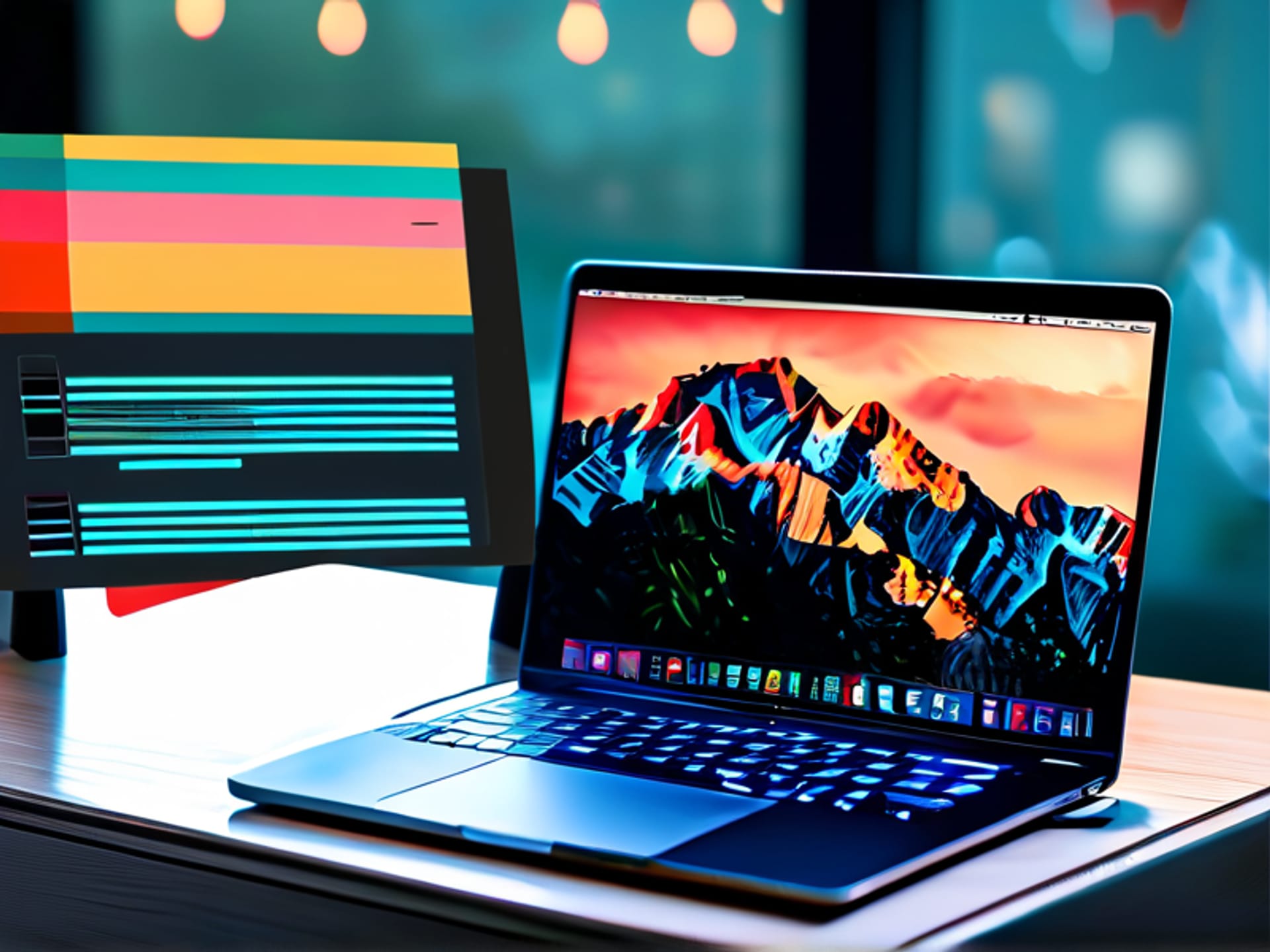[AI Image Prompt: A split-screen visual metaphor for cost. Left side: A simple, modern laptop with a social media analytics dashboard with a small, sensible price tag showing 